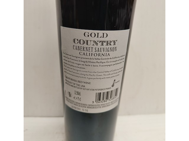 5x 75cl gold country - afbeelding 2 van  2