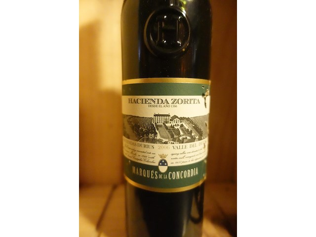 5x 75cl hacienda zorita marques de la corcordia 2006 - afbeelding 2 van  3