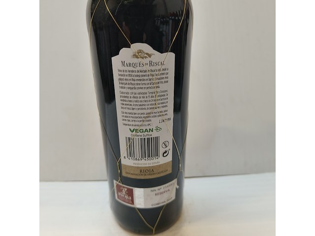5x 75cl herederos del marqués de riscal - afbeelding 2 van  4