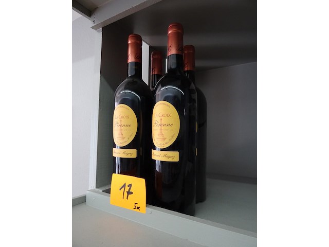 5x 75cl la croix de pérenne 2004 - afbeelding 4 van  4