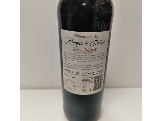 5x 75cl marquis de seillan - afbeelding 6 van  6