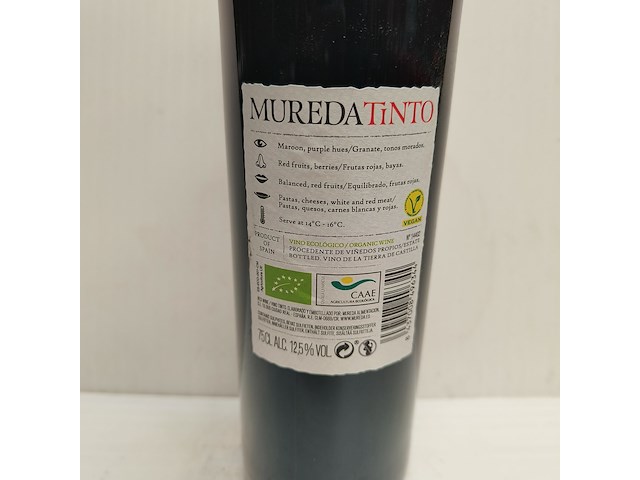 5x 75cl mureda tinto - afbeelding 2 van  2