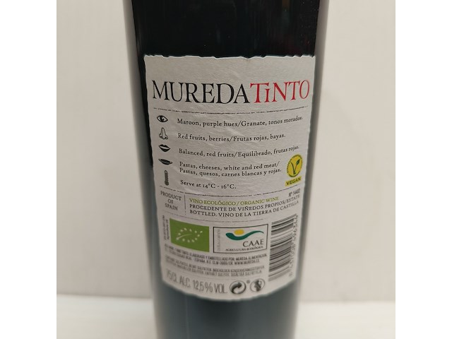 5x 75cl mureda tinto - afbeelding 2 van  2