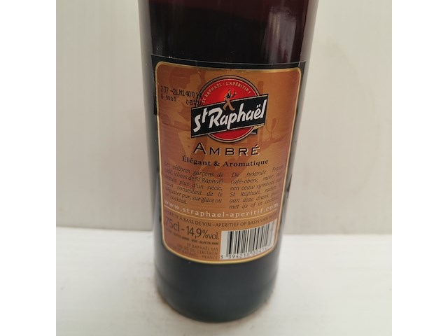 5x 75cl st raphael ambré - afbeelding 2 van  2