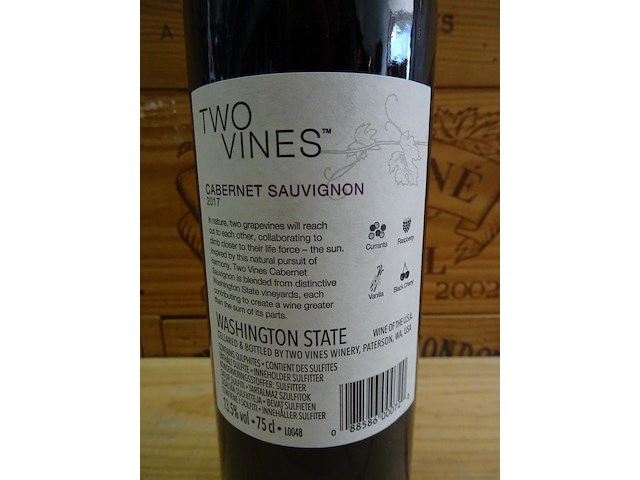 5x 75cl two vines 2017 - afbeelding 3 van  4