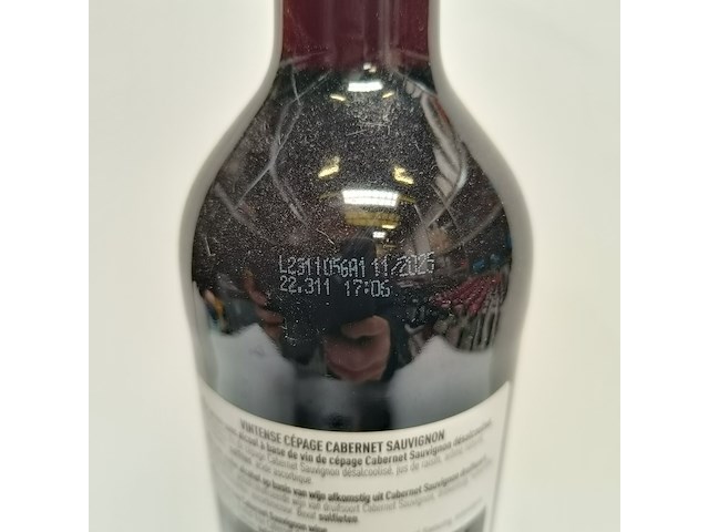 5x 75cl vintense cabernet sauvignon 0,0% - afbeelding 3 van  3