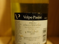 5x 75cl volpe pasini friulano 2018 - afbeelding 3 van  4