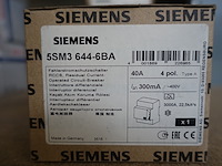 5x aardlekschakelaar 40a siemens - afbeelding 2 van  2