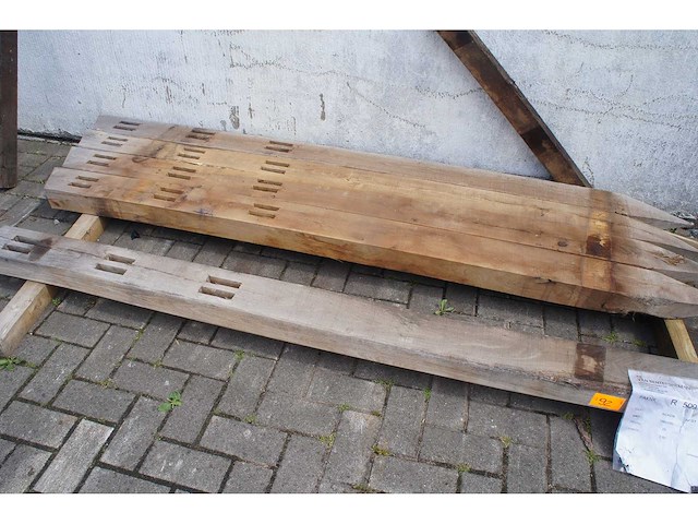 5x acacia post & rail 2m50 - afbeelding 1 van  5