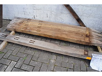 5x acacia post & rail 2m50 - afbeelding 1 van  5