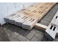 5x acacia post & rail 2m50 - afbeelding 3 van  5