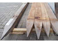 5x acacia post & rail 2m50 - afbeelding 4 van  5