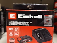 5x accu met lader einhell - afbeelding 1 van  3