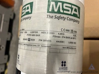 5x ademluchtcilinder msa luxfer composite 6,8l, vuldruk 300 bar - afbeelding 3 van  4