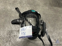5x ademluchtmasker dräger fps 7000, met beugel.