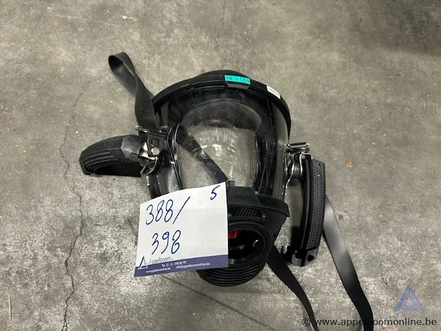 5x ademluchtmasker dräger fps 7000, met beugel. - afbeelding 1 van  3