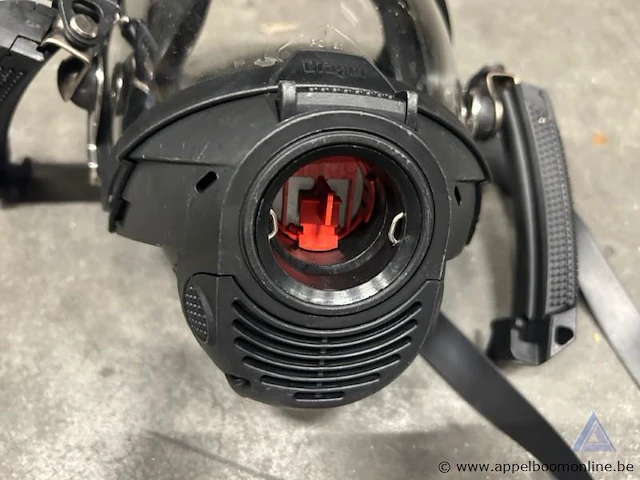 5x ademluchtmasker dräger fps 7000, met beugel. - afbeelding 2 van  3