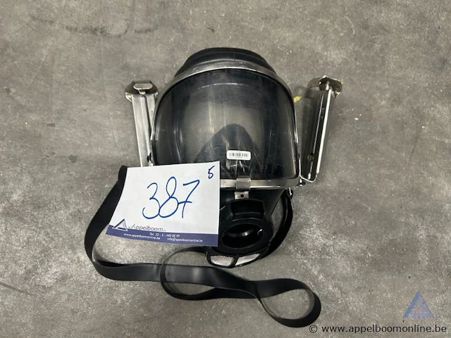 5x ademluchtmasker dräger panorama nova - afbeelding 1 van  2