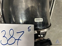 5x ademluchtmasker dräger panorama nova - afbeelding 2 van  2