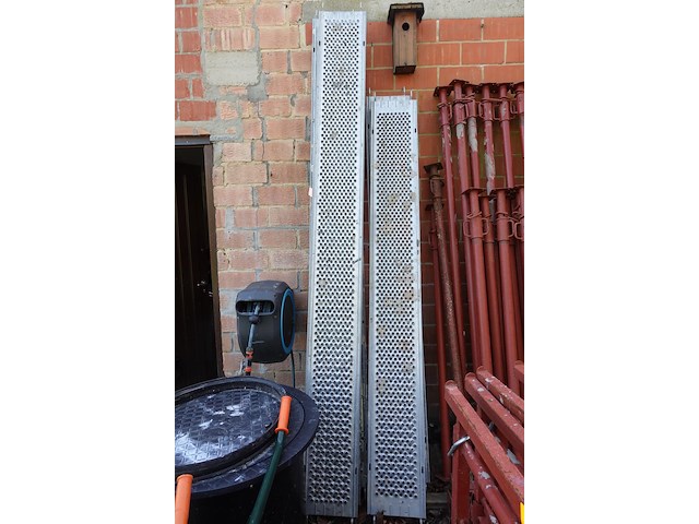 5x alu loopbrug altrad - afbeelding 1 van  3