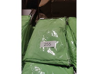 5x appelgroen stretchcover + topcover voor statafel diam.80-85cm. nieuw (5x) - afbeelding 2 van  2