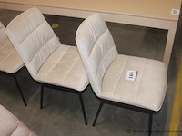 5x aurora stoel karese creme - afbeelding 2 van  2