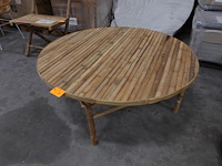 5x bamboe salontafel - afbeelding 1 van  4