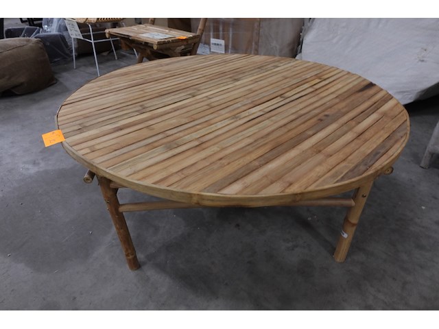 5x bamboe salontafel - afbeelding 2 van  4