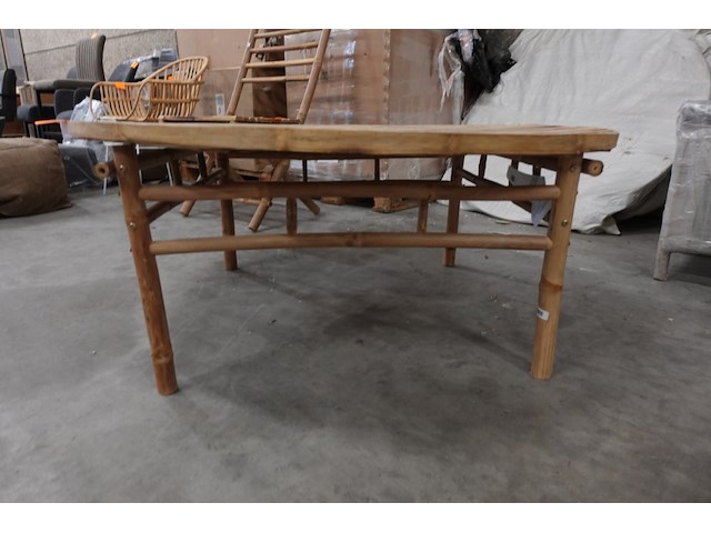 5x bamboe salontafel - afbeelding 3 van  4