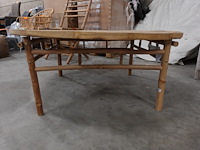 5x bamboe salontafel - afbeelding 3 van  4