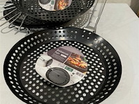 5x barbequepan diameter 30 cm - afbeelding 1 van  3