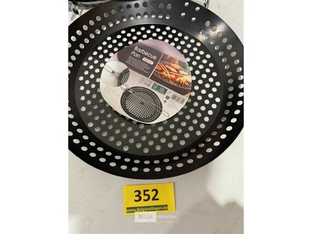 5x barbequepan diameter 30 cm - afbeelding 3 van  3