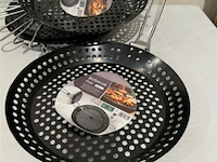 5x barbequepan diameter 30 cm - afbeelding 2 van  3