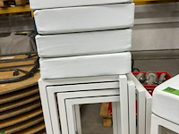 5x barkruk wit - afbeelding 3 van  5