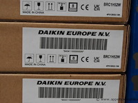 5x bedieningspaneel, daikin, brc1h52w, madoka wired remote controller, werking niet gekend - afbeelding 2 van  3