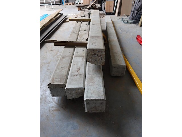 5x betonnen balken - afbeelding 1 van  3