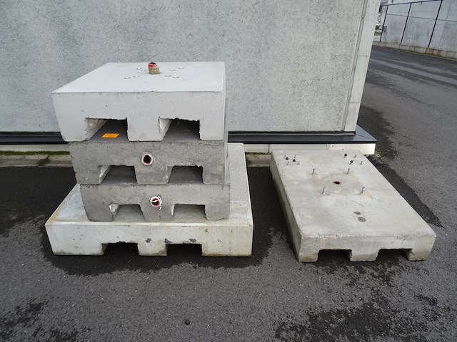 5x betonvoet - afbeelding 1 van  5