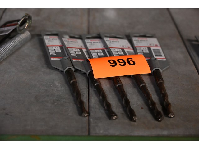 5x bosch sds plus 7 boor - afbeelding 1 van  1