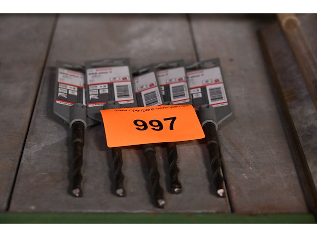 5x bosch sds plus 7 boor - afbeelding 1 van  1