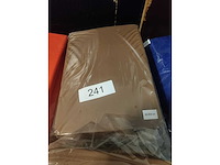 5x bruin stretchcover + topcover voor statafel diam.80-85cm. nieuw (5x) - afbeelding 2 van  2