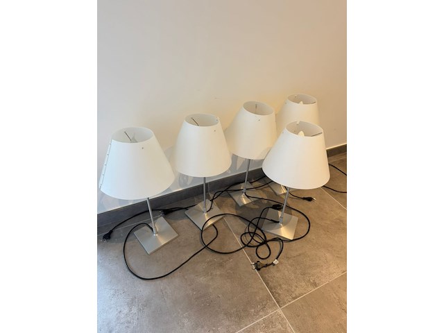 5x bureaulamp luceplan - afbeelding 1 van  3