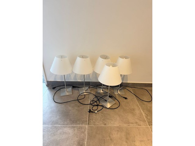 5x bureaulamp luceplan - afbeelding 3 van  3