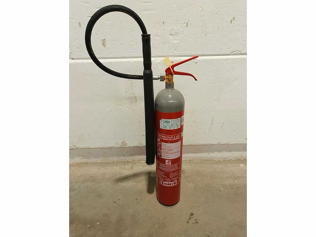 5x co2 blusser- sicli - fire extinguisher (5x) - afbeelding 1 van  10