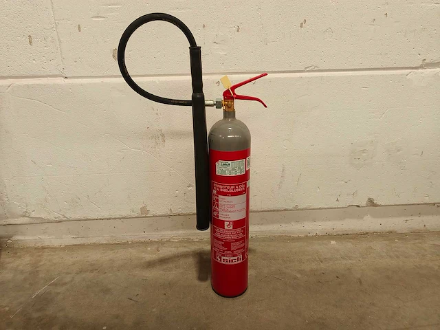 5x co2 blusser- sicli - fire extinguisher (5x) - afbeelding 10 van  10