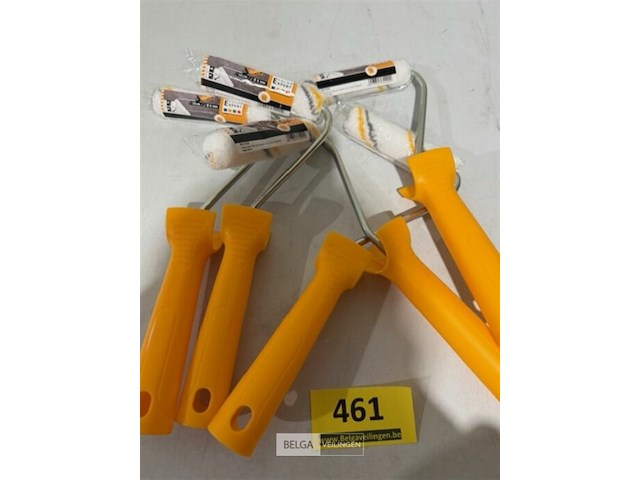 5x color expert verfrol 10 cm met handvat - afbeelding 1 van  3