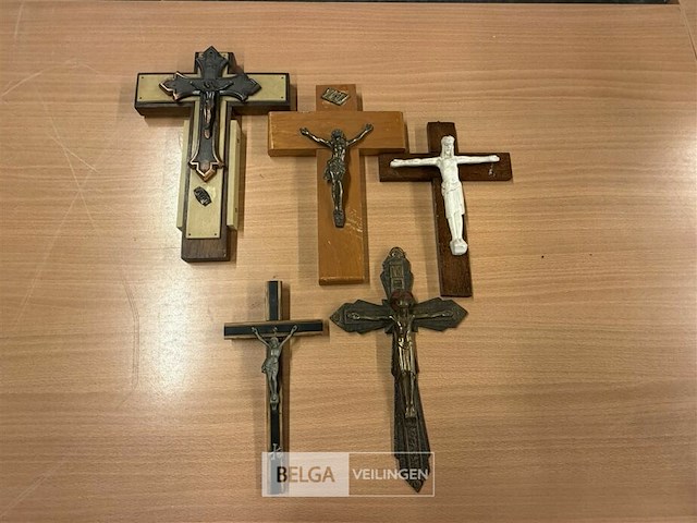 5x crucifix - afbeelding 1 van  3
