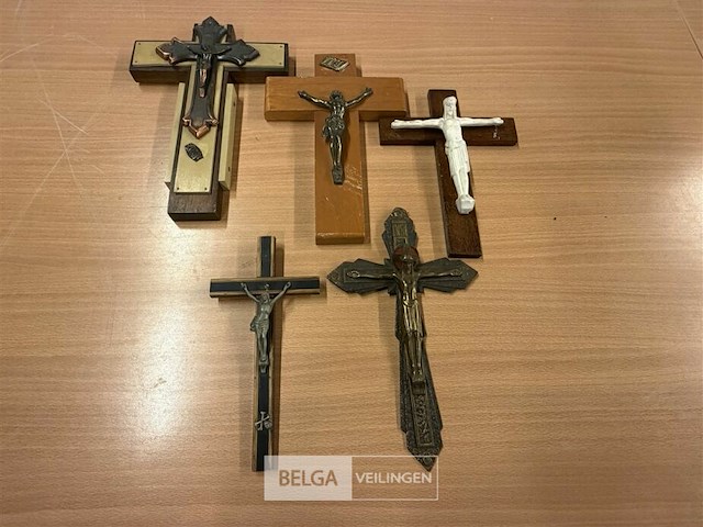 5x crucifix - afbeelding 2 van  3