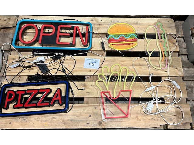 5x deco led-neonborden - afbeelding 1 van  3