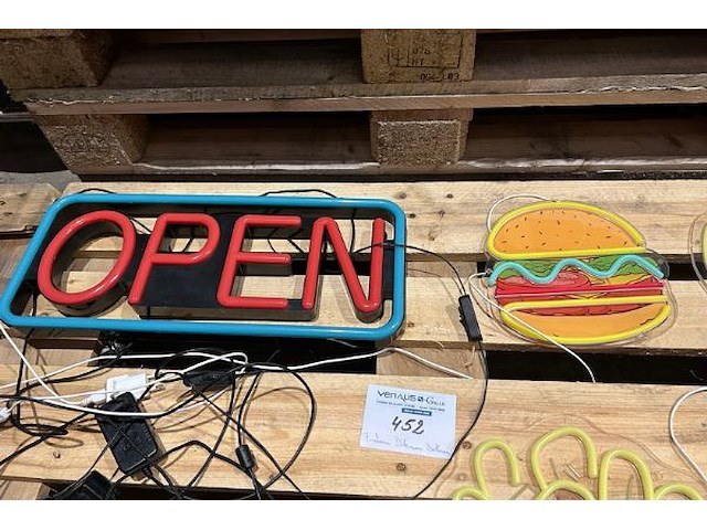 5x deco led-neonborden - afbeelding 2 van  3