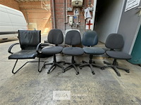 5x div bureaustoelen - afbeelding 1 van  1